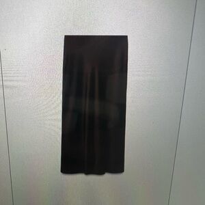 Women’s brown Zara satin effect skirt size medium